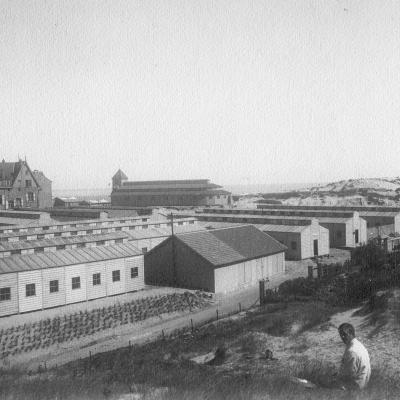 View of the hospital in De Panne