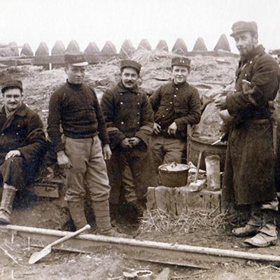 Militaires proche de l’Yser