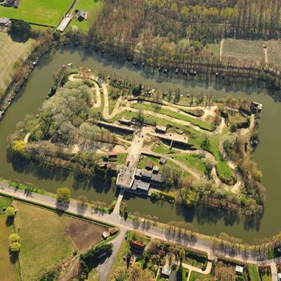 Aerial photo of the Fort Koningshooikt