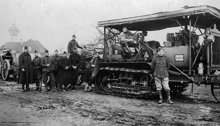 A 11-ton agricultural tractor of type 'Holt Caterpillar'