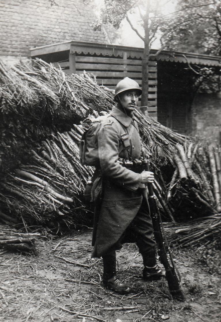 Infanterist en 1918 Infanterist en 1918