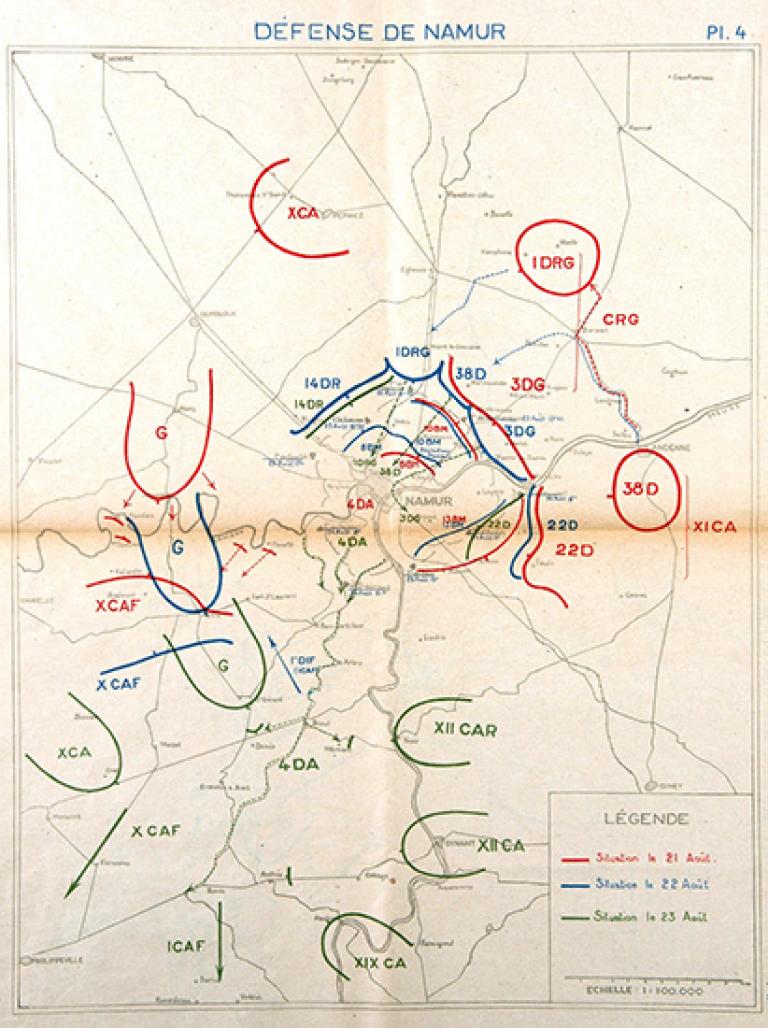 Combats autour de Namur Combats autour de Namur